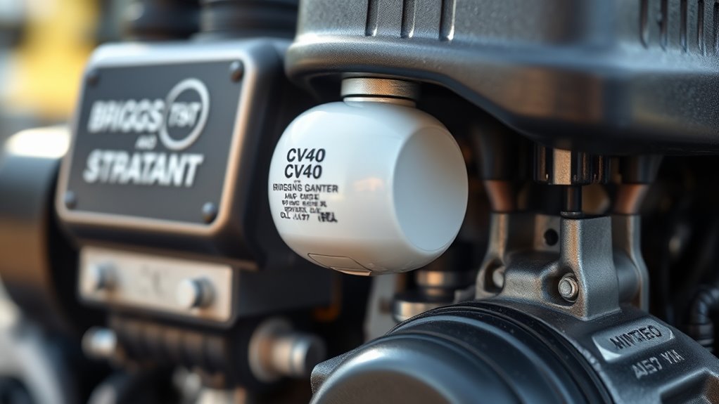 briggs and stratton cv40 oil filter