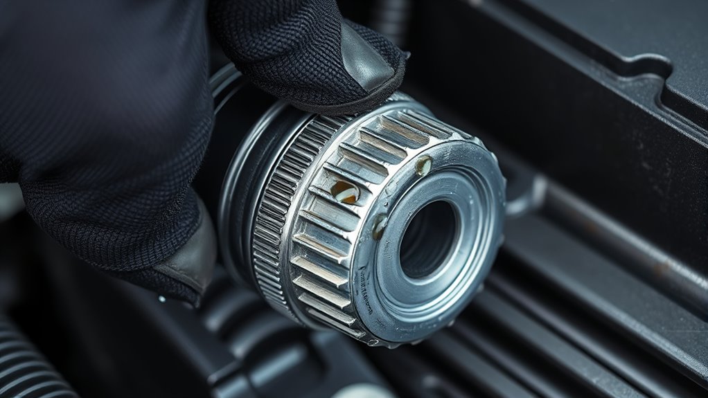 change oil filter regularly