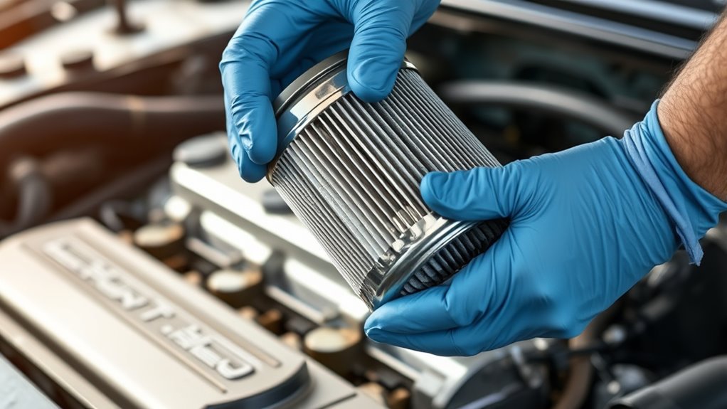 oil change includes filter