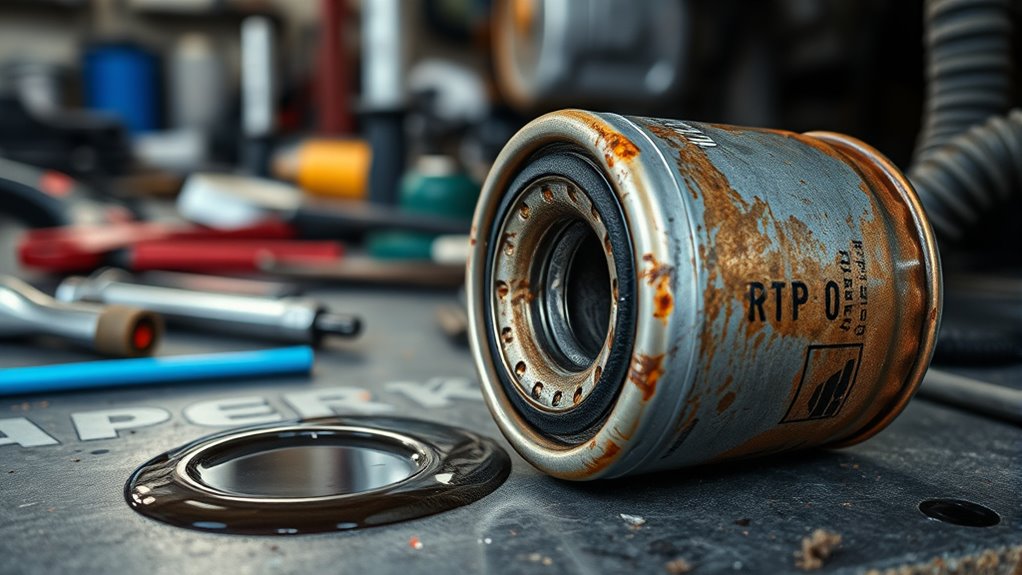 oil filter reuse not recommended