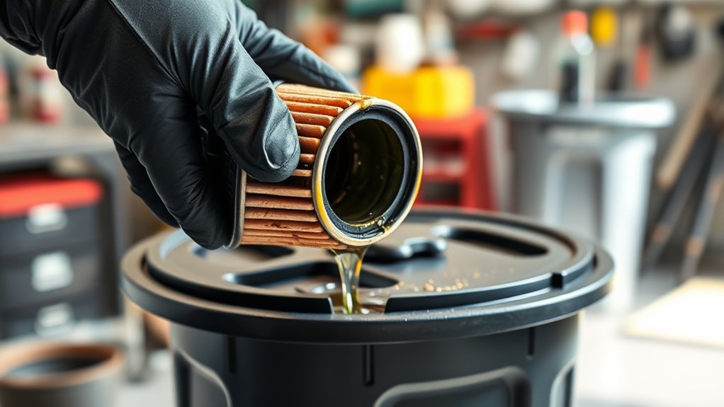 properly recycle oil filter